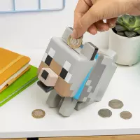 6. Skarbonka Minecraft - Wilk