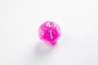 4. Gamegenic: Candy-like Series - RPG Dice Set - Kości do Gry - Raspberry