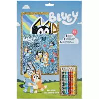 2. Undercover Zestaw Kreatywny do Kolorowania Bluey BLUI0225