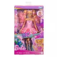 7. Mattel Lalka Barbie Wróżka Magiczna Różdżka Zmiana Koloru JCP76