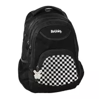 3. BeUniq Plecak Szkolny Rabbit Check BU26ZJ-2708