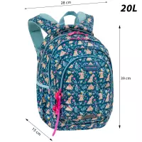 11. AstraBag Plecak Szkolny AB330 Candy Bunny 502026001