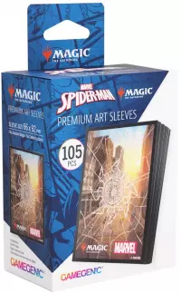 1. Gamegenic: Magic the Gathering - Marvel's Spider-Man - Premium Art Sleeves - Koszulki na Karty - Plains