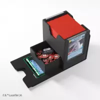 10. Gamegenic: Star Wars Unlimited Card Game - Twin Suns Deck Pod - Pudełko na Karty - Black