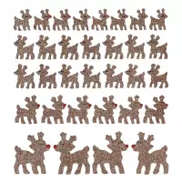 2. Craft With Fun Ozdoba Dekoracyjna Samoprzylepna Renifer 595633