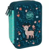 1. CoolPack Jumper 3 Piórnik Trzykomorowy Z Wyposażeniem Deer F067962