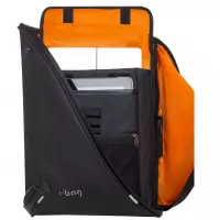 3. R-Bag Plecak Męski na Laptopa 15" z USB Acro Black Z071