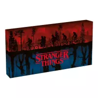 1. Podświetlany Obraz na Płótnie Stranger Things - Dwa Światy
