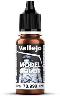1. Vallejo: 70.999 - Model Color - Metallic - Copper (18 ml)