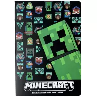 3. Astra Zeszyt A5 32 kartki Linia Minecraft 102025056