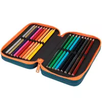 3. CoolPack Jumper 3 Piórnik Trzykomorowy Z Wyposażeniem Bear F067968