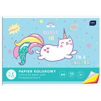 2. Interdruk Papier Kolorowy A4 10 kartek 115g 100016