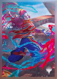 4. Gamegenic: Magic the Gathering - Secrets of Strixhaven - Premium Art Sleeves - Rootha, Mastering the Moment