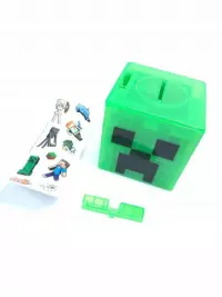 3. Skarbonka Minecraft - Creeper