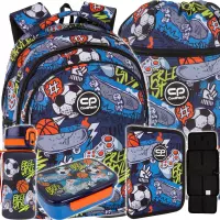 1. CoolPack Zestaw 5el. Hobby Plecak F029929 + Worek F070929 + Piórnik F076929 + Z17929 + Z18929