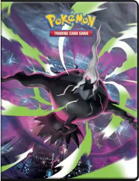 2. Ultra-Pro: Pokémon - Mega Evolution - Pitch Black - 9-Pocket Portfolio