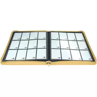 2. Ultra Pro: Vivid 12-Pocket Zippered PRO-Binder - Yellow