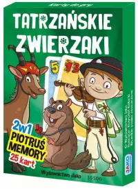 1. Karty Piotruś/Memory. Tatrzańskie Zwierzaki