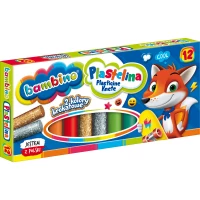 1. Bambino Plastelina 12 Kolorów 001710