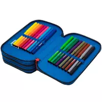 4. Colorino School Jumper 3 Piórnik Trzykomorowy Z Wyposażeniem Nasa F067651