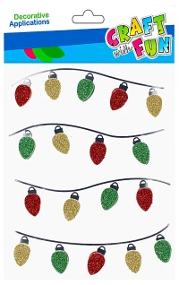 3. Craft With Fun Ozdoba Dekoracyjna Ornament Samoprzylepna Lampion