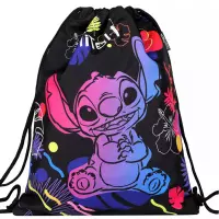 4. CoolPack Jerry Zestaw Szkolny Stitch 3el Plecak Black F029886 + Piórnik F066886 + Worek F054886