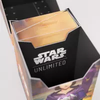 9. Gamegenic: Star Wars Unlimited Card Game - Soft Crate - Pudełko na Karty - Palpatine/Padme Amidala
