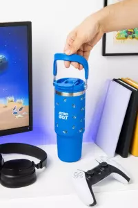 4. Kubek Termiczny z Uchwytem Astro Bot 