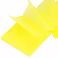 4. Starpak Notes Samoprzylepny Brokat Żółty 576532