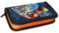 1. Hot Wheels Piórnik Szkolny Dwuklapkowy z Wyposażeniem 469411