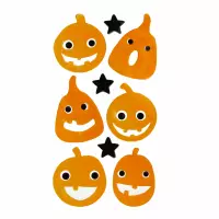 2. Craft With Fun Ozdoba Dekoracyjna Naklejki Na Szybę Dynie 572666