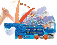 1. Mattel Hot Wheels Zestaw T-Rex Mega Transporter HNG50