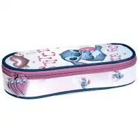 4. Paso Piórnik Tuba Usztywniona Stitch Serce DS26ZZ-013