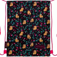 1. AstraBag Worek Szkolny Na Sznurkach AD1 Flower Capy 507026006
