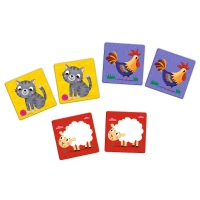 3. Trefl Gra Memos Maxi Zwierzęta Na Farmie