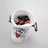 4. Gamegenic: Stranger Things - Dice Bag - Hellfire Club