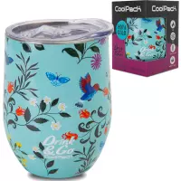3. CoolPack Kubek Termiczny Metalowy 350ml Cherry Tree Z22924