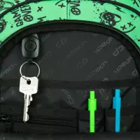 2. CoolPack Fast Plecak Szkolny Game Over Gradient Green F163969