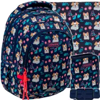 1. AstraBag Zestaw Szkolny Dear Puppy 3el. Plecak AB300 502026011 + Worek 507026005 + Piórnik 503026014