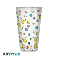 3. Duża Szklanka Pokemon - Pikachu - 400 ml