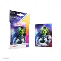 2. Gamegenic: Marvel Champions Fine Art Sleeves (66 mm x 92 mm) Gamora 50+1 szt.