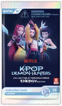 2. K-Pop Demon Hunters: Energy Edition - Platinum Booster Display (12)