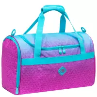 2. AstraBag Torba Sportowa Hexagon Mint Ombre 506026005