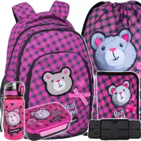 1. CoolPack Zestaw Szkolny Buddy 5el. Plecak Prime Pro F162959 + Worek F159959 + Piórnik F076959 + Z17959 + Z18959