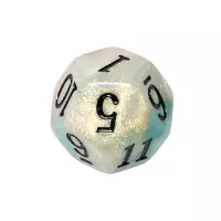 8. Komplet kości REBEL RPG - Akrylowe - Ruda Złota