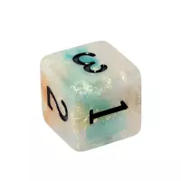 3. Komplet kości REBEL RPG - Akrylowe - Ruda Złota