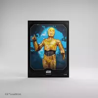 6. Gamegenic: Star Wars Unlimited Card Game - Premium Art Sleeves - C-3PO
