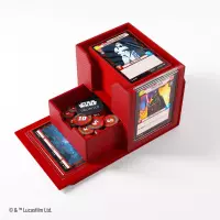 5. Gamegenic: Star Wars Unlimited - Deck Pod - Pudełko na Karty - Red