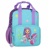 1. Starpak Plecak Midi do Przedszkola Koci Domek Gabi Syrenka Blue 575072