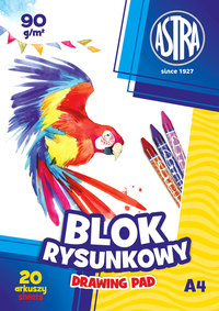 1. Astra Blok Rysunkowy A4 90g 106119001